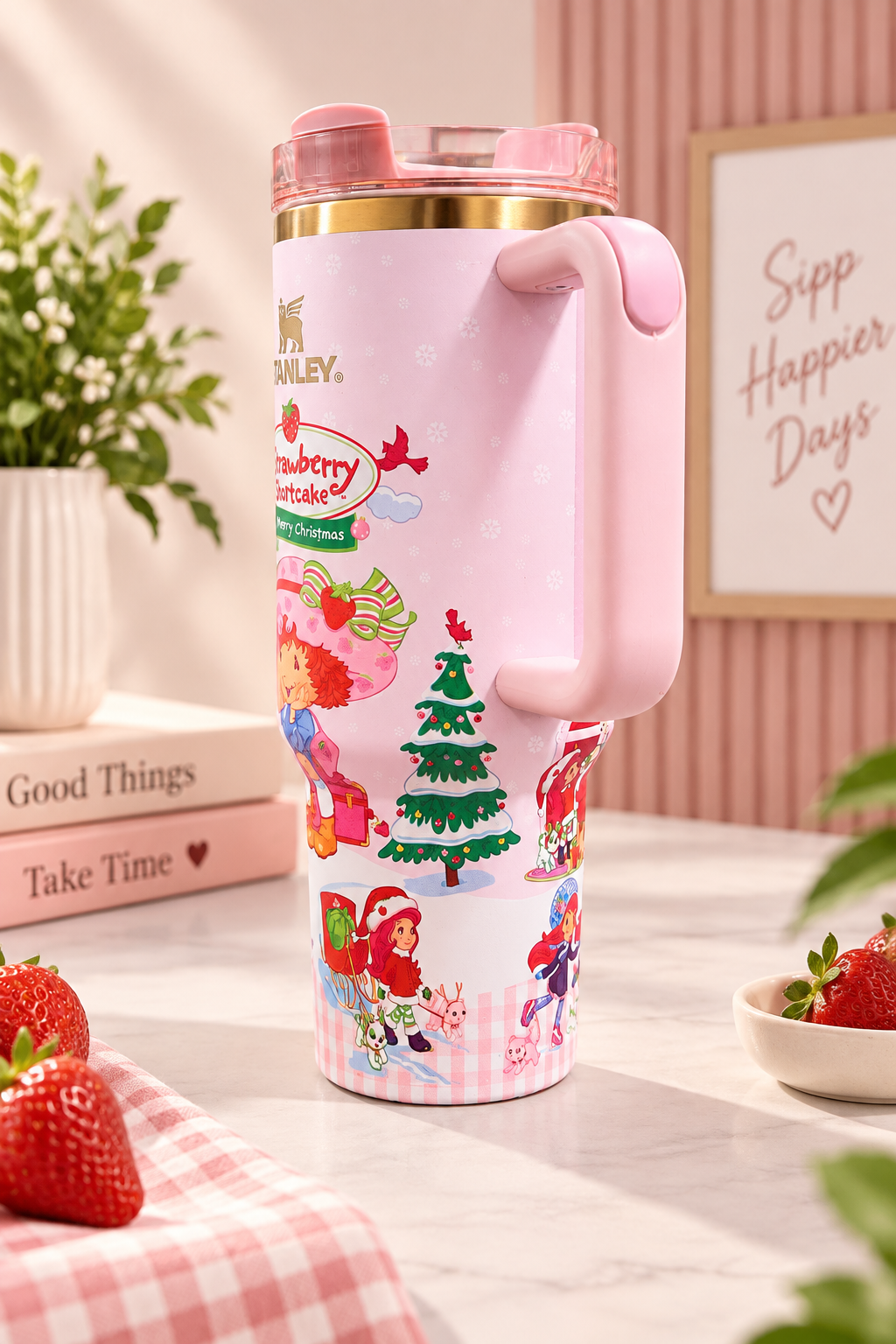 Strawberry Shortcake Tumbler — Gift Edition