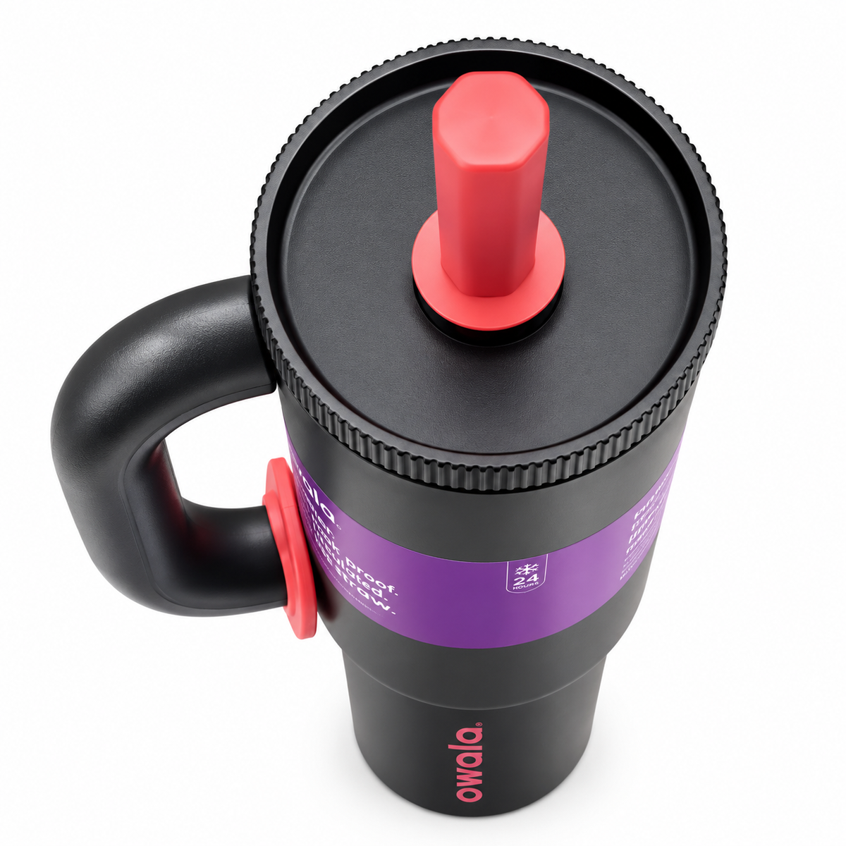 Owala Style 1250ml Insulated Tumbler with Built-In Straw & Handle