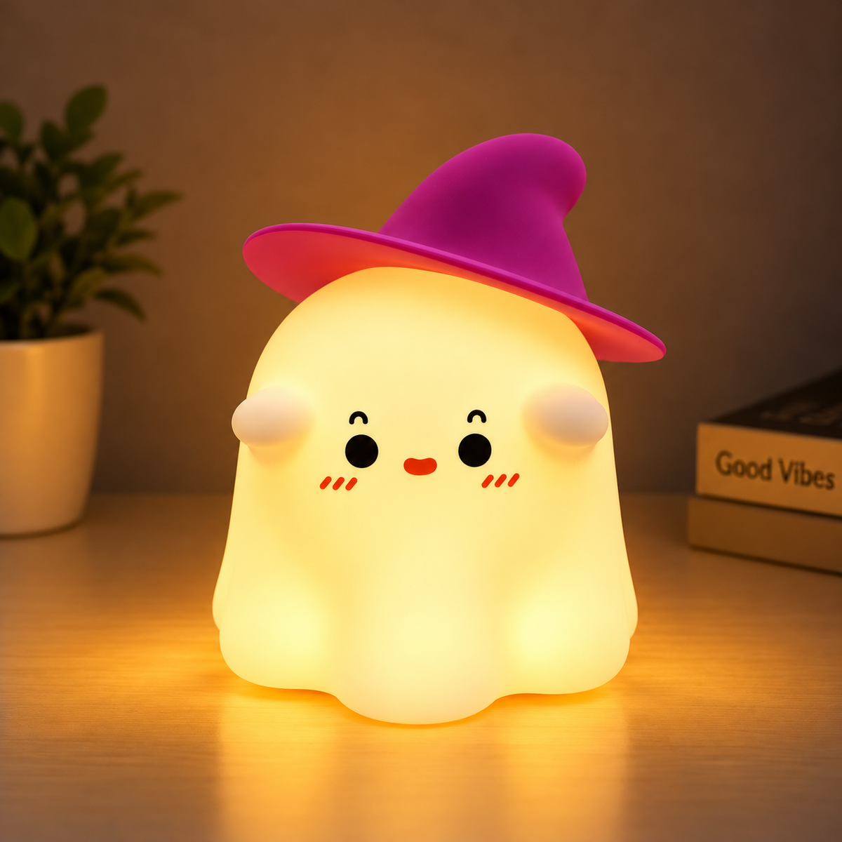 👻 GHOSTESS Silicone Touch Lamp