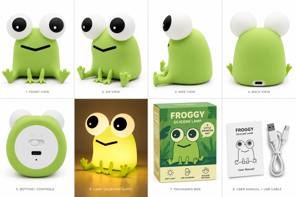 Froggy Glow™ Silicone Night Lamp