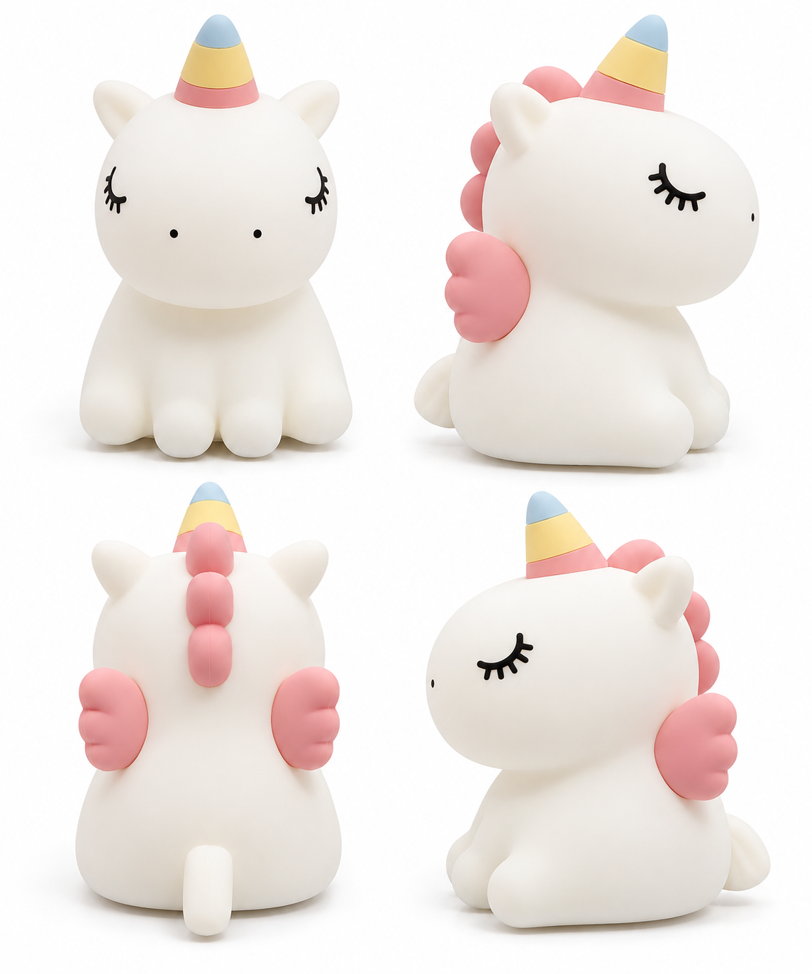 3D Unicorn Touch Night Lamp | 3-Level Brightness Control