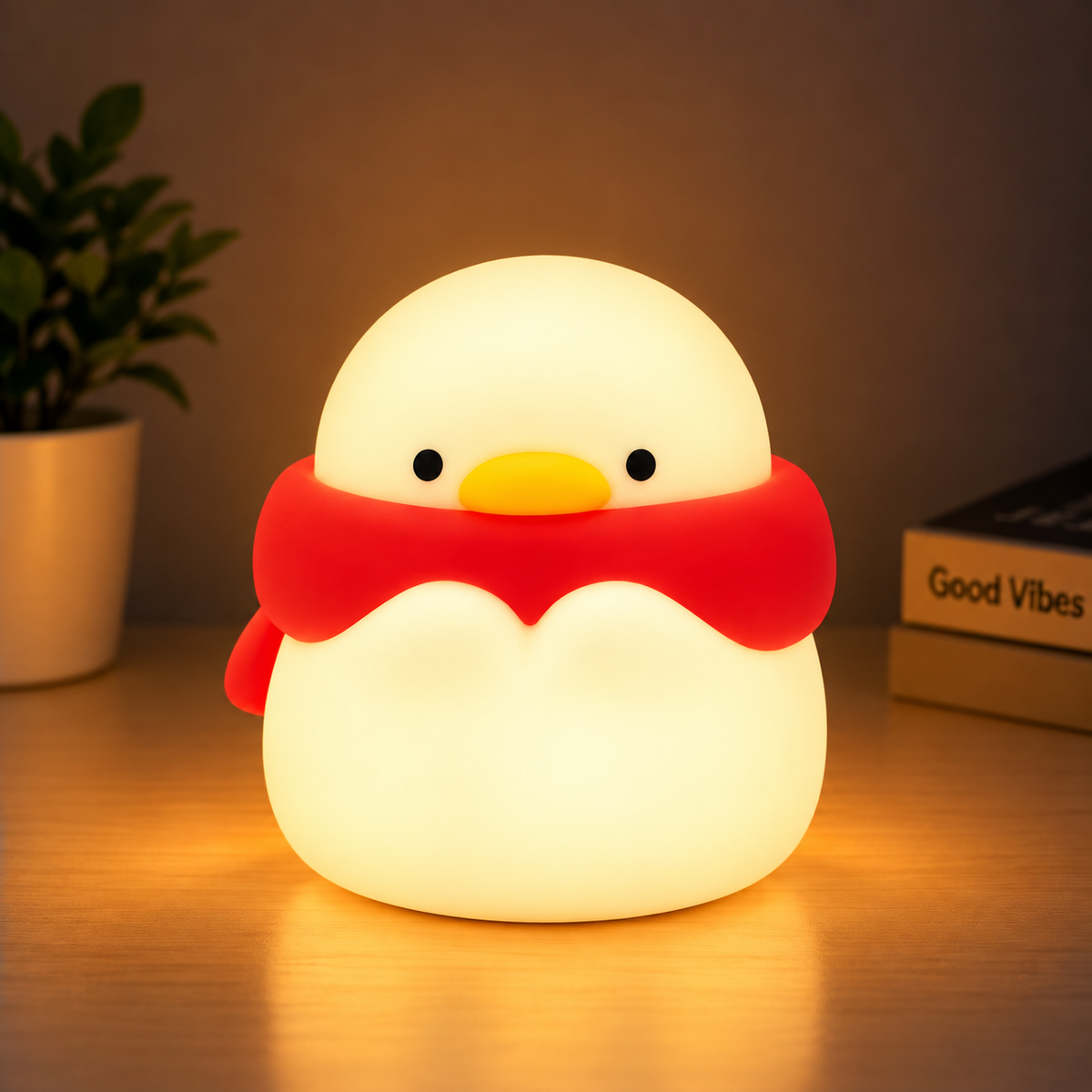 3D Penguin Touch Night Lamp | 3-Level Brightness Control