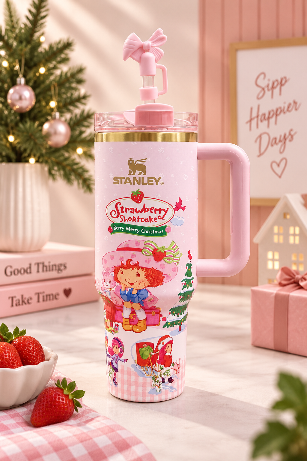 Strawberry Shortcake Tumbler — Gift Edition