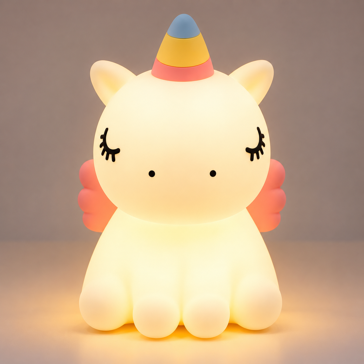 3D Unicorn Touch Night Lamp | 3-Level Brightness Control
