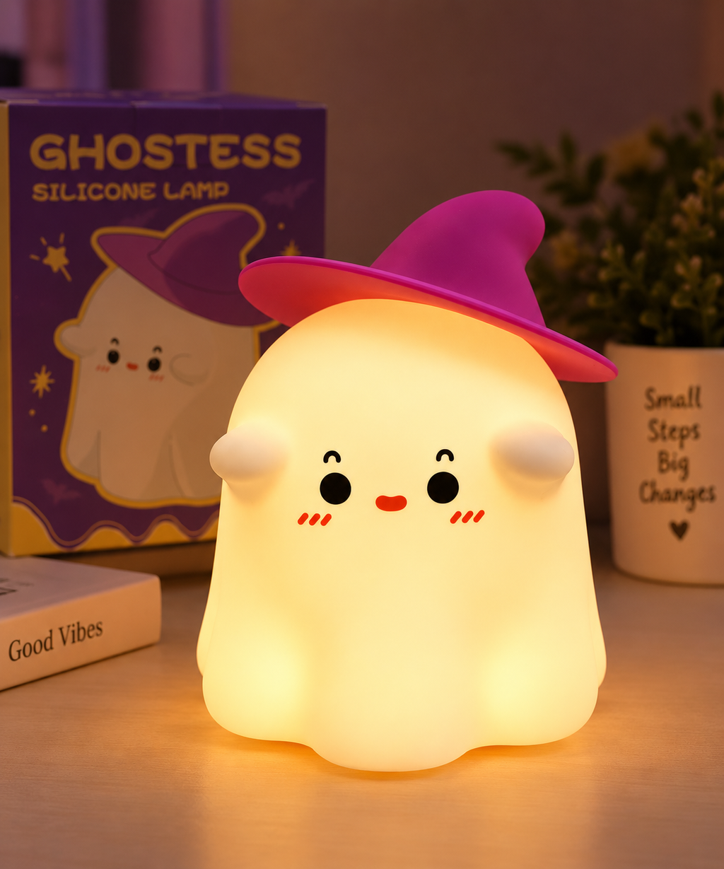 👻 GHOSTESS Silicone Touch Lamp